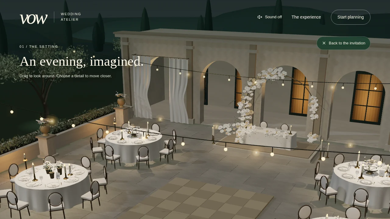 VOW Wedding Atelier: website/source-page preview captured 11 Oct 2026. Not a product test.